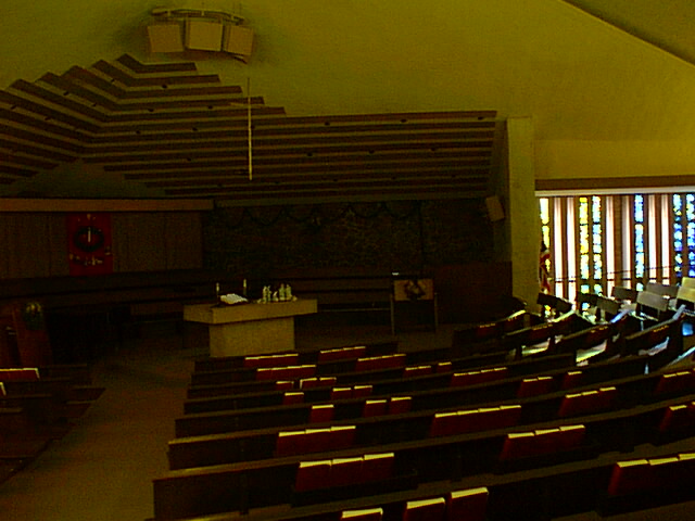 Punahou chapel, inside