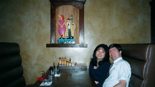 At the Coyote Cantina, 26 July 2000