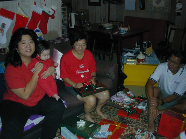 Opening presents