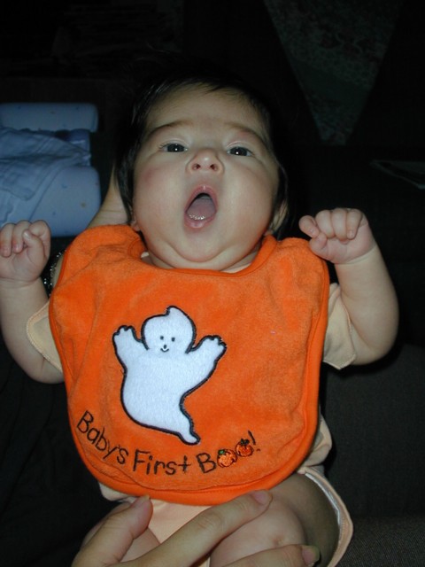 Baby's first boo!