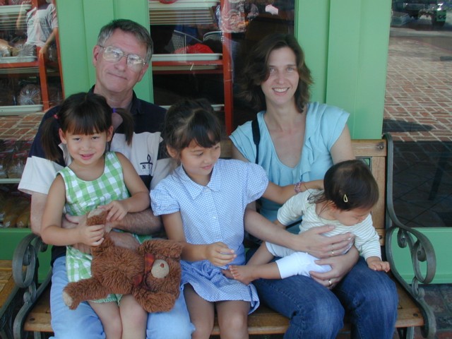 Grandpa and his girls