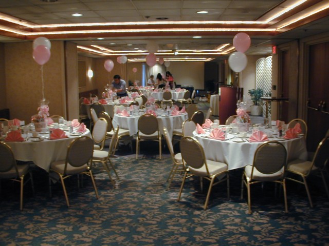 Setting up hall