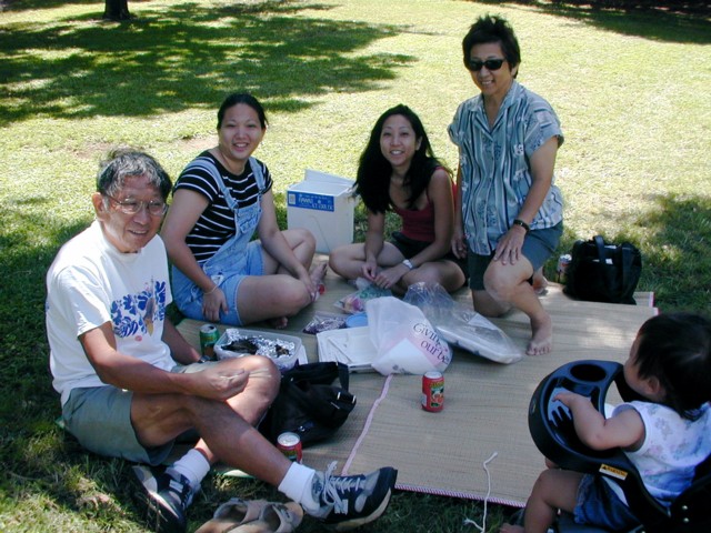 Picnic at the zoo