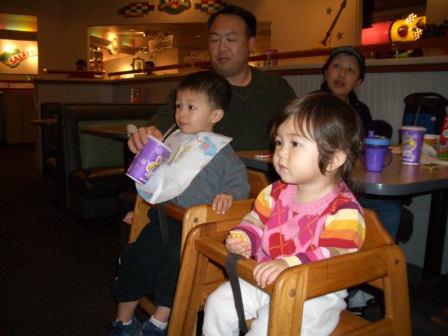 Stage show at Chuck E. Cheese