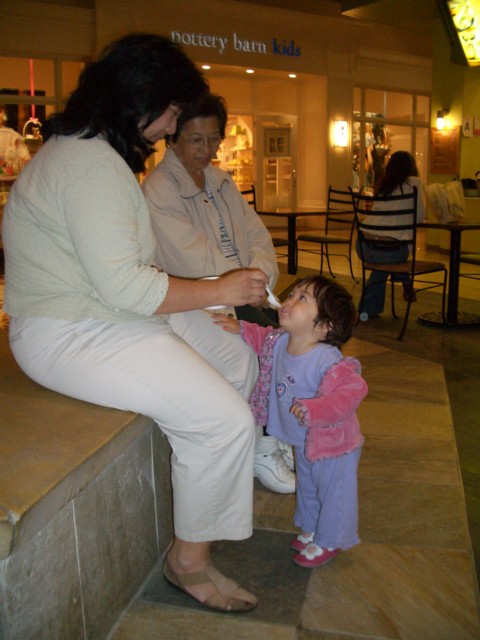 First taste of frozen custard