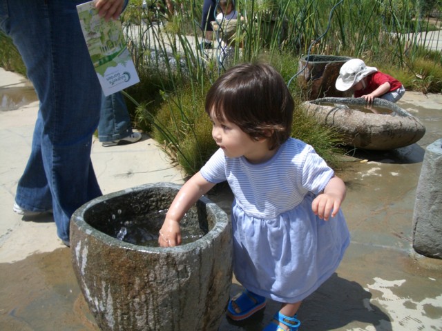 Fountain at Children's Garden