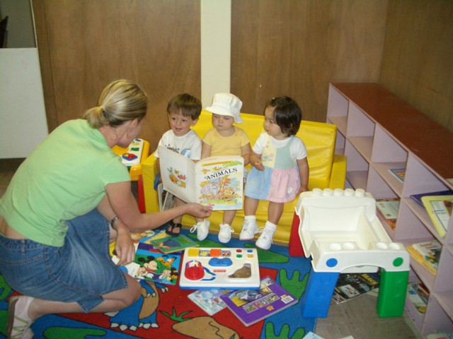 Reading with Ivy and Parker