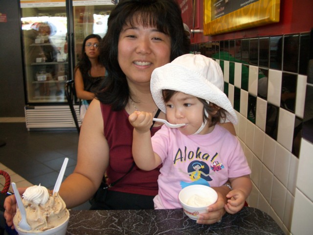 First taste of Coldstone Creamery ice cream