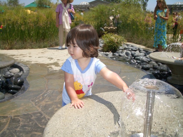 Fountain at Huntington Gardens