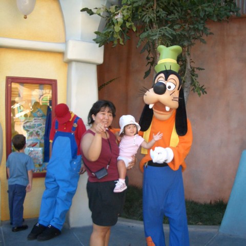 With Goofy