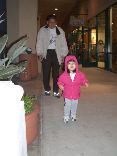 Running with Grandpa