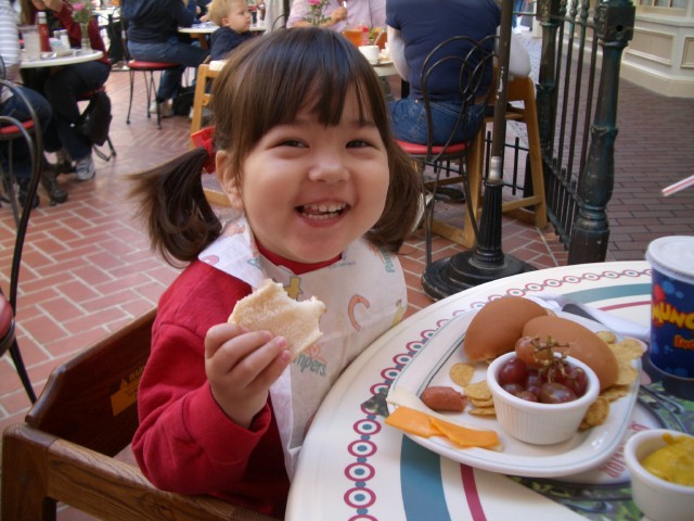 Lunch at Disneyland