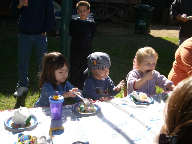 Eating cake, one way and another